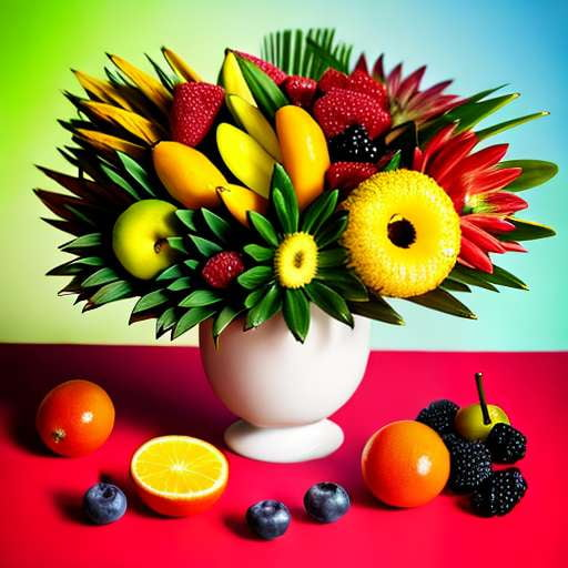 Fruit Art Midjourney Prompt: Design Your Own Edible Masterpiece - Socialdraft