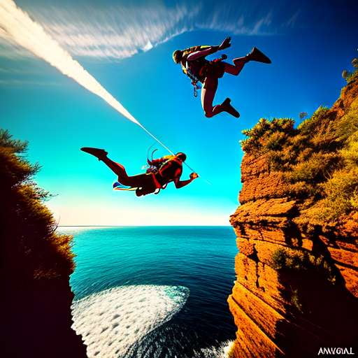 Midjourney Cliff Diving: Create Your Own Thrilling Adventure - Socialdraft