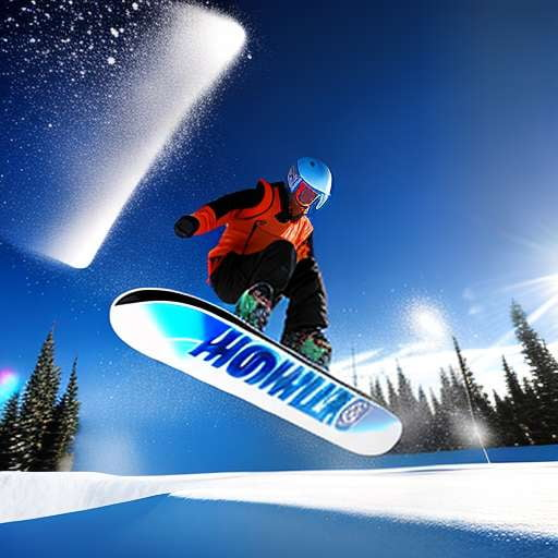 Winter Sports Hologram Midjourney Prompts - Socialdraft