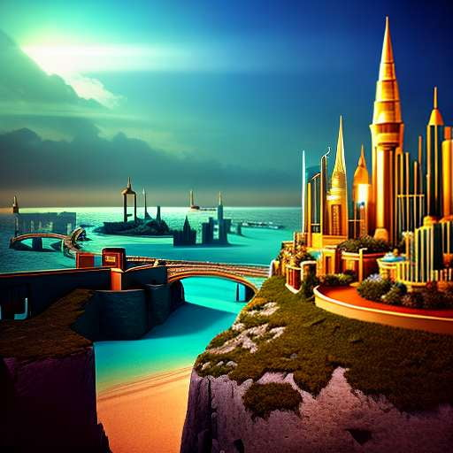 Exploring Atlantis: Customizable Midjourney Prompt for Unique Image Generation - Socialdraft