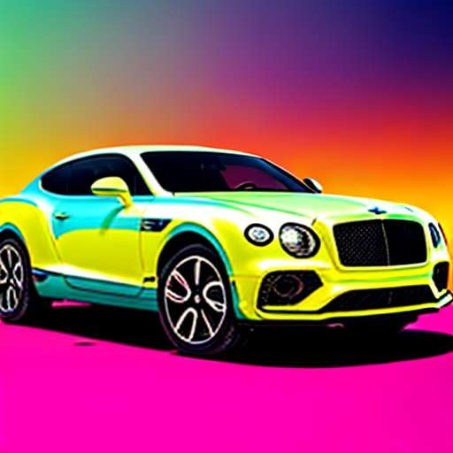 "Fauvism-inspired Custom Bentley Bacalar Midjourney Prompts" - Socialdraft