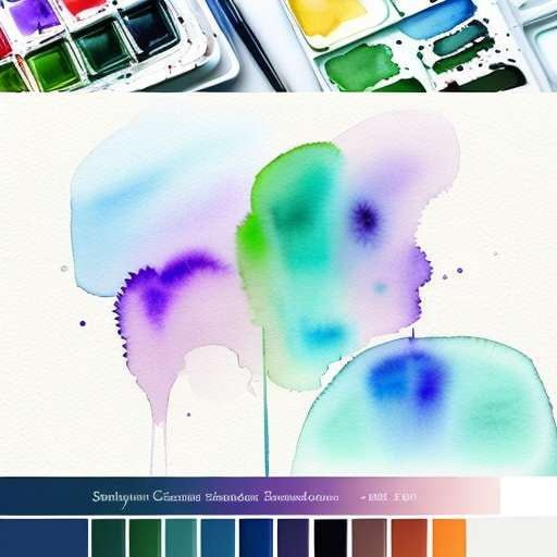 Watercolor Packaging Sketches Midjourney Prompts - Socialdraft
