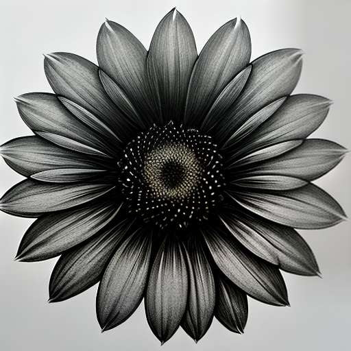 "Sunflower Sketch" Midjourney Prompt: Create Beautiful Floral Art with Ease - Socialdraft