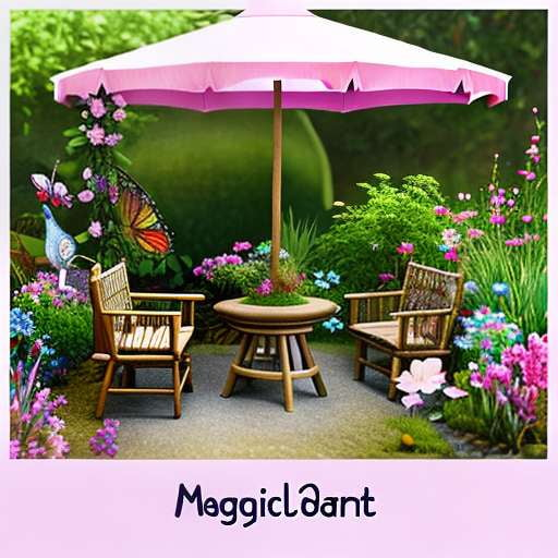 Magical Fairy Garden Midjourney Prompt for DIY Still Life Painting - Socialdraft