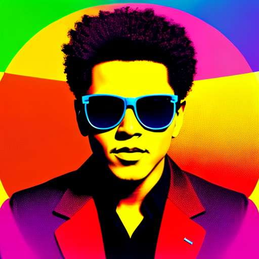 Pop Art Midjourney Prompt: Bruno Mars inspired masterpiece - Socialdraft