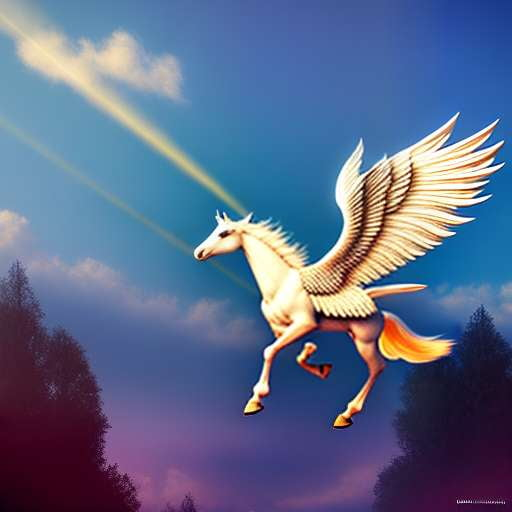 "Create Your Own Mythical Pegasus with Midjourney Prompt" - Socialdraft