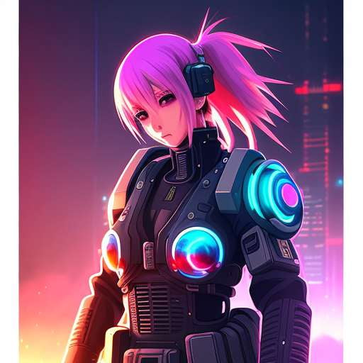 AI Art: Anime military warrior girl by @Not_Found404 | PixAI