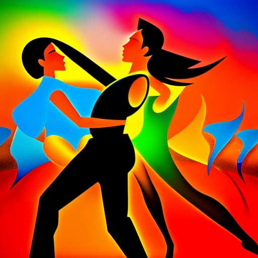 "Latin Jazz Midjourney Dance Prompt" - Socialdraft