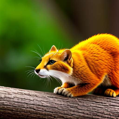 Yellow Mongoose Midjourney Animal Prompt: Create Your Own Unique Wildlife Art - Socialdraft