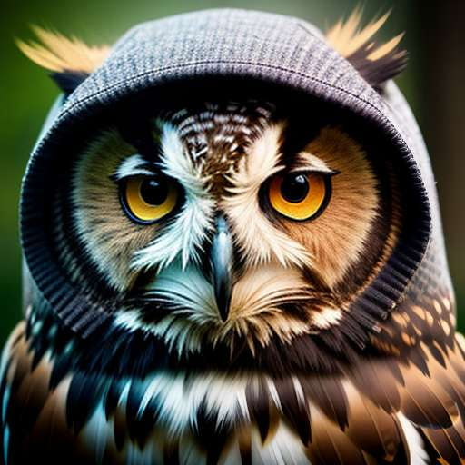 Hooded Owl Midjourney Prompt: Create your Own Unique Take on this Enchanting Bird - Socialdraft