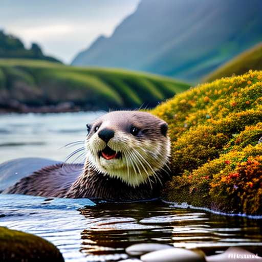 "Sea Otter" Midjourney: Create Your Own Adorable Sea Otter Image - Socialdraft