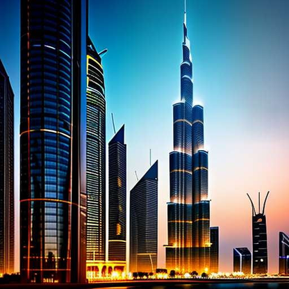 Burj Khalifa Inspired Midjourney Image Prompt - Socialdraft