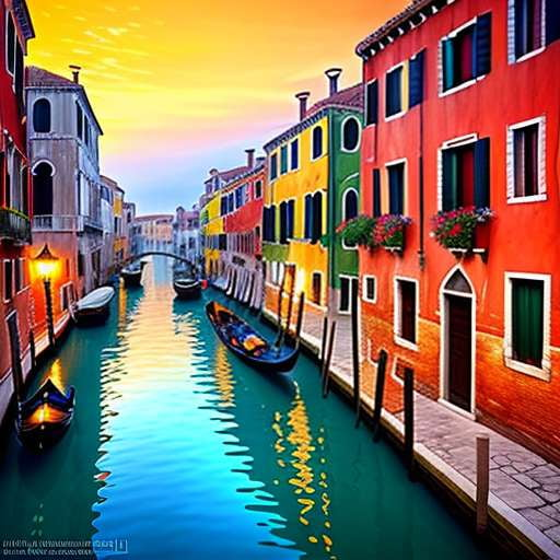 "Create Your Own Venice Canal Scene with Midjourney Gondolieri Prompt" - Socialdraft