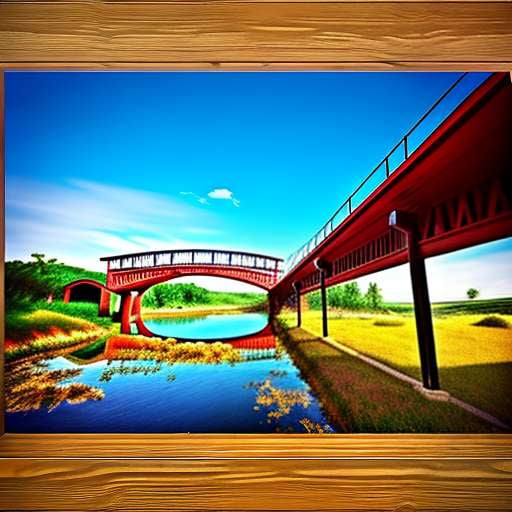 "Rustic Bridge Pop Art" Midjourney Prompts - Create Your Own Unique Pop Art Masterpiece - Socialdraft