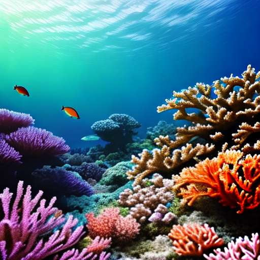 Coral Garden Midjourney Prompt for Stunning Oceanic Imagery - Socialdraft