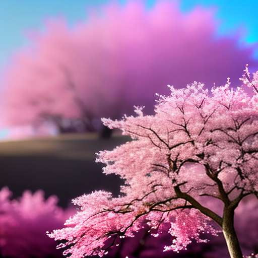 Japanese Cherry Blossom Tree Midjourney Prompt - Customizable Text-to-Image Creation - Socialdraft