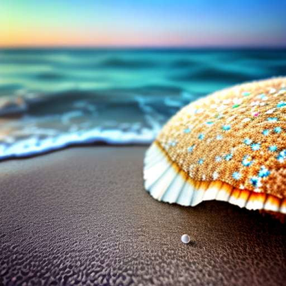 Seashell Midjourney: Customizable Text-to-Image Prompt for Beachy Artwork - Socialdraft