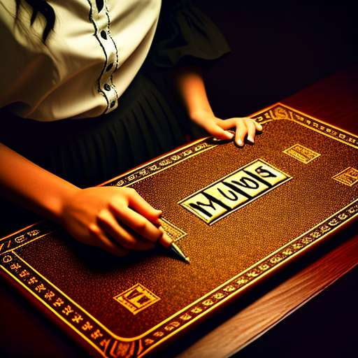 Ouija Board Portrait Midjourney Prompt - Custom Text-to-Image Creation - Socialdraft