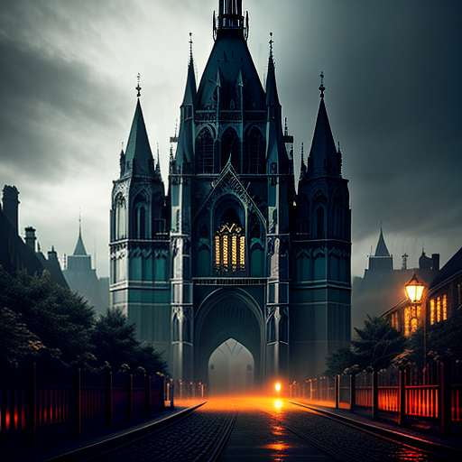 Gothic Cityscape Image Generator: Create Unique Art with Midjourney Prompt - Socialdraft