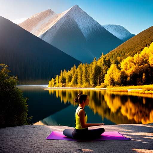 "Mountain Yoga" Midjourney Prompts - Customizable Text-to-Image Creative Inspiration - Socialdraft