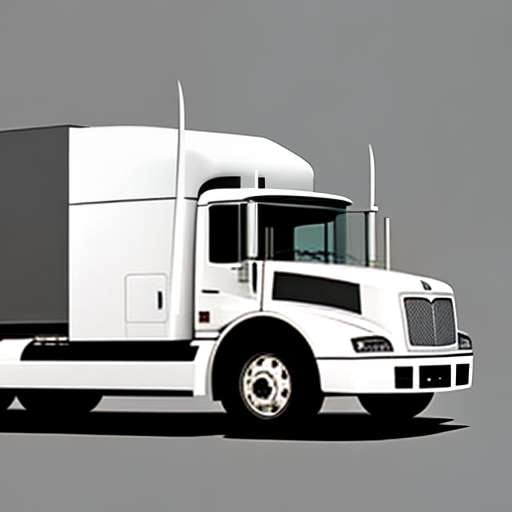 Tractor Trailer Sketch Midjourney Prompt: Create Your Own Custom Semi Truck Masterpiece - Socialdraft