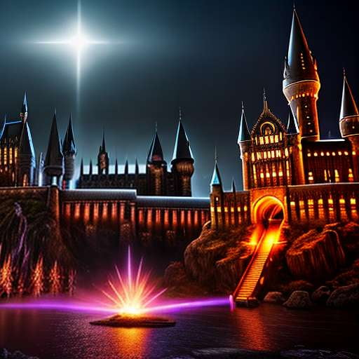 Harry Potter Wand Duel Midjourney Prompt - Socialdraft