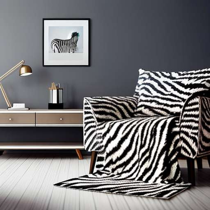 Zebra Print Fleece Pajamas Midjourney Prompt - Create Your Own Cozy Nightwear - Socialdraft