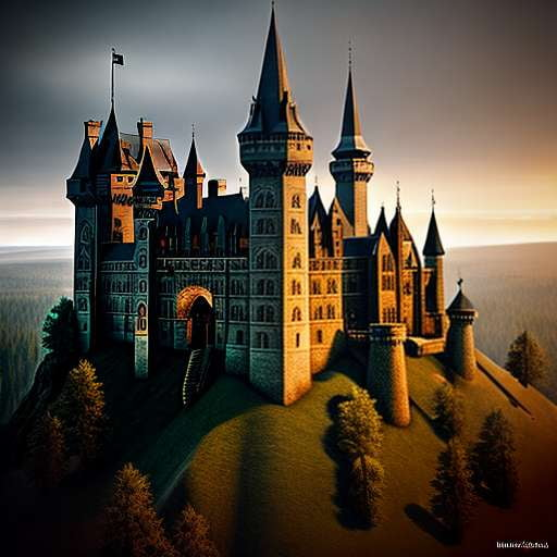 Medieval Castle Midjourney Masterpiece: Recreate Your Own Epic Fortress - Socialdraft