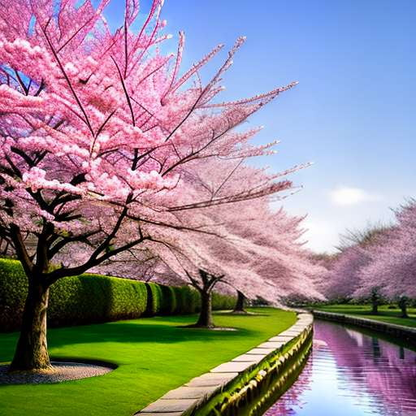 Cherry Blossom Midjourney Prompt inspired by Tiffany - Socialdraft