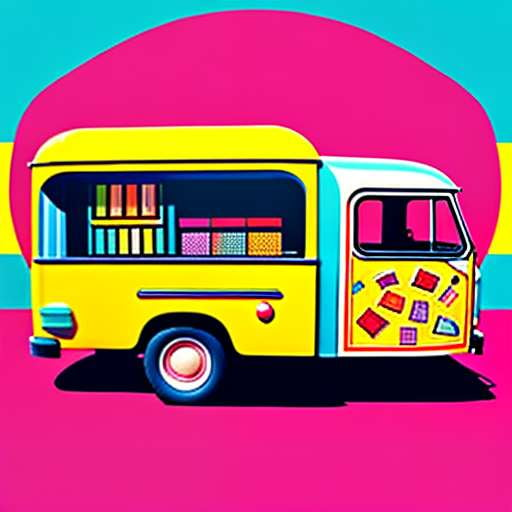 Ice Cream Truck Midjourney Portrait Prompt - Socialdraft