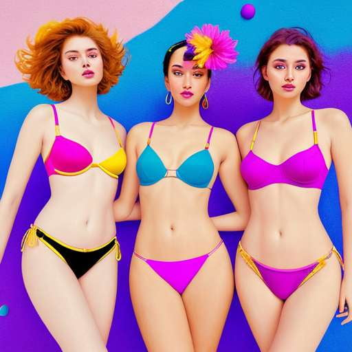 Midjourney Customizable Lingerie Swimsuit Designs for Women - Socialdraft