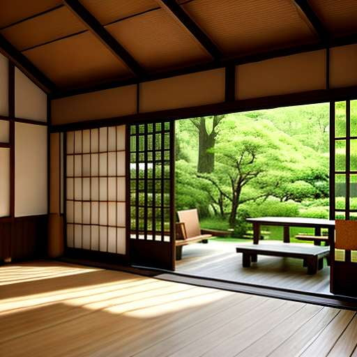Japanese Tea House Midjourney Prompt for Custom Art Creation - Socialdraft