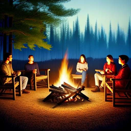 "Campfire Gathering" Midjourney Prompt for Unique Text-to-Image Creation - Socialdraft