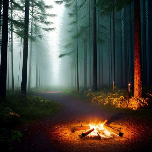 Bonfire Forest: Customizable Midjourney Prompts for Stunning Imagery - Socialdraft