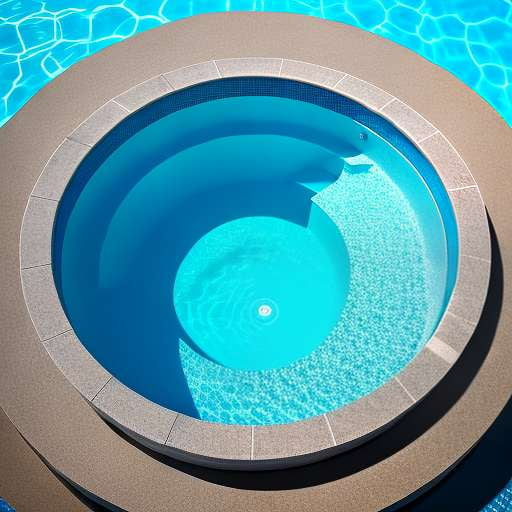 Geometric Pool Midjourney Prompt - Beautifully Customizable Pool Design - Socialdraft