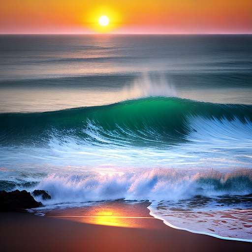 Coastal Sunrise Midjourney Image Prompts - Socialdraft