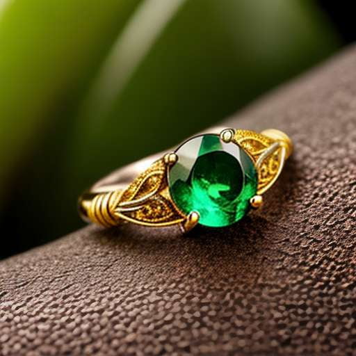 Emerald Green Snake Ring Midjourney Prompt - Socialdraft