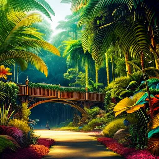 Jungle Adventure Map Midjourney Prompt - Create Your Own Thrilling Expedition! - Socialdraft