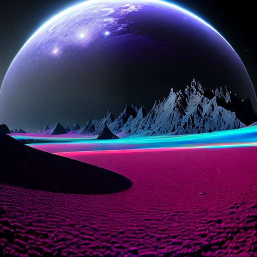 Exoplanet Midjourney Image Prompt for Unique Art Creation - Socialdraft