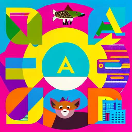 Cartoon Animal Alphabet Midjourney Prompt for Fun and Educational Art Projects - Socialdraft