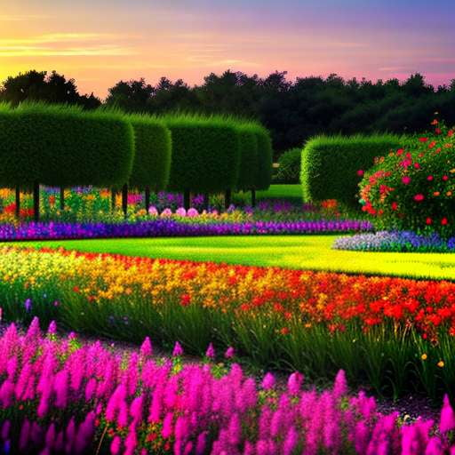 Flower Garden Midjourney Prompt - Stunning Botanical Images - Socialdraft
