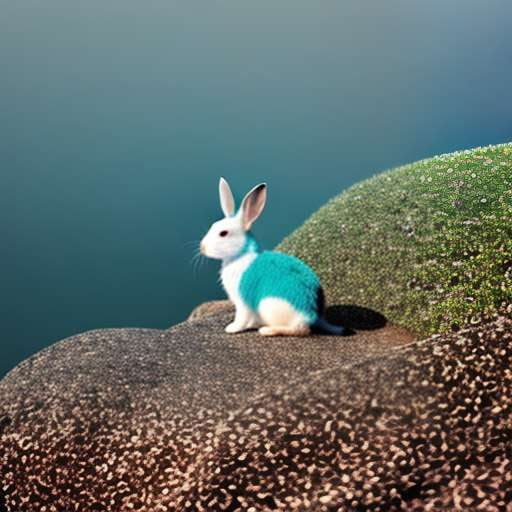 Mountain Lakeside Bunny - Midjourney Image Prompt - Socialdraft