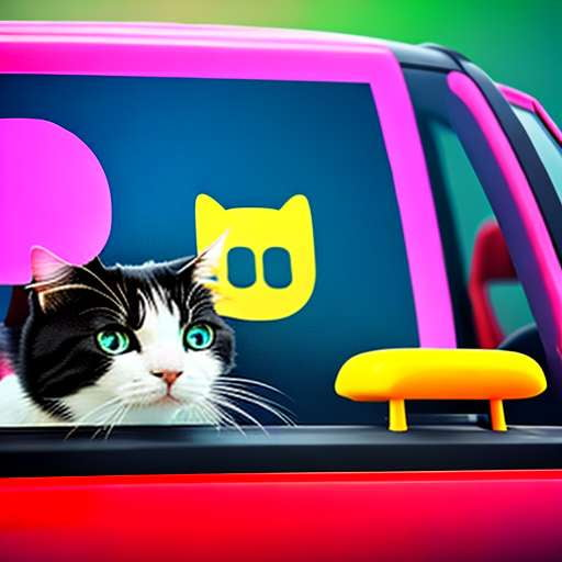 Pet Carpooling Midjourney Prompt: Customizable Pet-Safe Transportation Images - Socialdraft