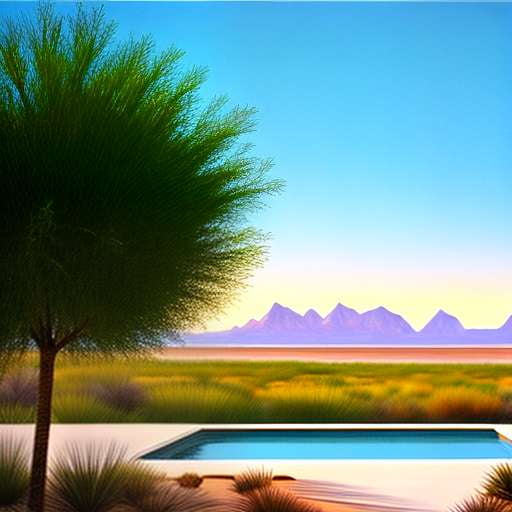 "Desert Oasis" Midjourney Prompt - Customizable Text-to-Image Creation - Socialdraft