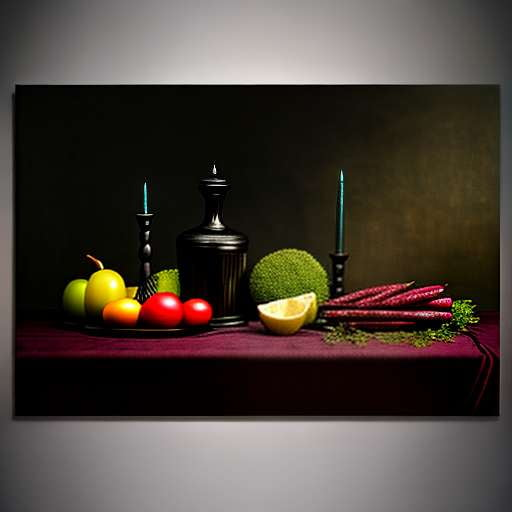 Gothic Fruit and Veggie Midjourney Prompt - Socialdraft