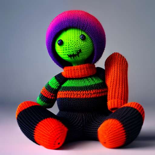 Knitted Zombie Character Generator - Midjourney Prompt - Socialdraft