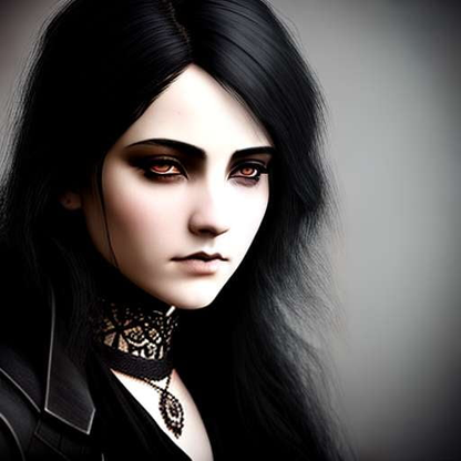 Gothic Character Portrait Generator - Custom Midjourney Prompt - Socialdraft