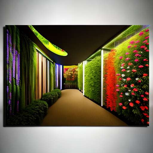 Vertical Garden Midjourney Prompt for Indoor Plant Displays - Socialdraft