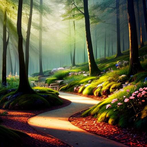 Enchanted Forest Midjourney Image Prompt for Custom Art Creation - Socialdraft