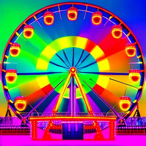 Ferris Wheel Midjourney Prompt: Create a Vibrant Carnival Scene - Socialdraft